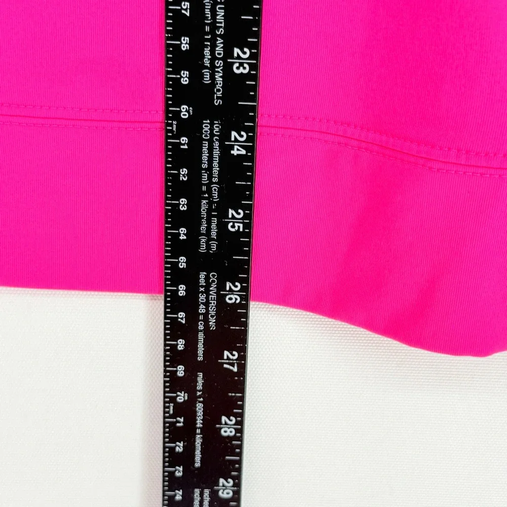 Nike Pro Cowl Neck Pullover Women Large Pink Dri-FIT Thumbhole Gorpcore Sporty